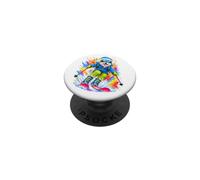 Maltese Cane Sci Acquerello Splash Art PopSockets PopGrip Adesivo