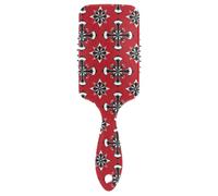 Maltese Cross Manuscript pennello carino per dritto Progettato massaggiatore testa per diradare i capelli con manico ergonomico cepillo para peinar