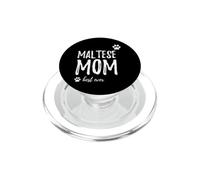 Maltese Mamma Camicia Divertente Cane Amante Mamma Idea Regalo PopSockets PopGrip per MagSafe