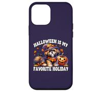 Maltese Shih Tzu Graphic Halloween Is My Favorite Holiday Custodia per iPhone 12 mini