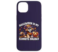Maltese Shih Tzu Graphic Halloween Is My Favorite Holiday Custodia per iPhone 14 Plus