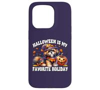 Maltese Shih Tzu Graphic Halloween Is My Favorite Holiday Custodia per iPhone 15 Pro