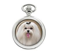 Maltese Terrier Full Hunter Orologio da Tasca