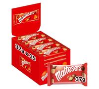 Maltesers Croccanti Palline al Malto Ricoperte di Cioccolato al Latte, 25 bustine di Praline al Cioccolato ognuna da 37g: totale 925g