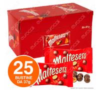 Maltesers Praline Malto Croccanti Cioccolato al Latte - Box 24 Bustine da 37g