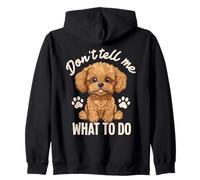 Maltipoo Amante Cucciolo Amante Non Dillo Proprietario Cane Maltipoo Felpa con Cappuccio