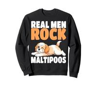Maltipoo, Amante dei Cani, Veri Uomini, Rock Maltipoos Felpa