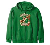 Maltipoo Dog Moodle Vintage Christmas Felpa con Cappuccio