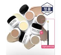Malu Wilz Camouflage Cream 6g Correttore Impermeabile + Fondotinta Pennello T...