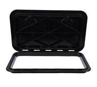 Malufain Boat Deck 24x14in ABS 180 Degree Opening Lid | Porta di Accesso Marino, Plastica ABS, Guarnizione in Gomma, Design con Serratura, per Barche Yacht , Interni Ed Esterni