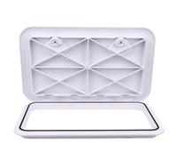 Malufain Boat Deck 24x14in ABS 180 Degree Opening Lid | Porta di Accesso Marino, Plastica ABS, Guarnizione in Gomma, Design con Serratura, per Barche Yacht , Interni Ed Esterni
