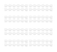 MALUGOGO 16 Pezzi Contenitore per Pittura 3ml a 6 Scomparti Indipendenti in Plastica Trasparente con Coperchi, per Uso Preciso e Stabile in Laboratori Parentchild e Aule