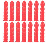 MALUGOGO 20 Tappi di Sicurezza in Lattice per Calafataggio Tappi Protettivi per Punte Sigillanti Set Salva-Mastice per da Calafataggio Facili da Usare per Lavori di Costruzione