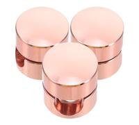 MALUGOGO 3 Clip in Alluminio Rosa per Gestione Cavi Elettrici, Ganci Fermacavi per Lampade a Sospensione e Festoni da Soffitto, Organizzatore Cordoni per Uso Domestico e Ufficio