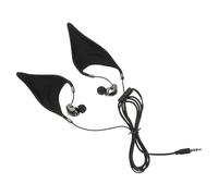 MALUGOGO Auricolari In-ear con Microfono Elves Ear, Cuffie con Filo e Controllo Tramite Cavo, Auricolari Musicali Flessibili per Chiamate Chiare e Riduzione Rumore, Compatibili per Uso