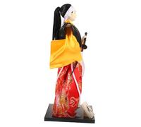 MALUGOGO Bambola Samurai Giapponese Stile Elegante Rappresentazione Cultura Tradizionale Giapponese Decorazione Casa per Collezionisti e Appassionati Colore Casuale