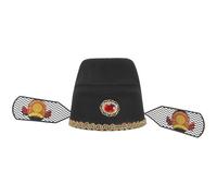 MALUGOGO Cappello da Cinese Colore Casuale per Cosplay Tessuto Non Tessuto, e Delicato, per Performance e Giochi di Ruolo