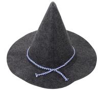 MALUGOGO Cappello da Strega in Feltro per Halloween Ampia Tesa, Accessorio Creativo per Feste a Tema e Spettacoli, Realizzato Materiale Non Tessuto di Qualità