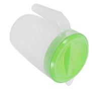 MALUGOGO Caraffa Filtrante Portatile da 1l in Abs Verde Coperchio Riutilizzabile per Tè Freddo e Bevande, per Casa e Barbecue