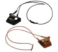 MALUGOGO Cinturino per Occhiali da Appendere in Pelle Sintetica Catena Elegante per Occhiali da Sole da Vista e Resistente Set da 2 Pezzi Uso Quotidiano e Pratico Indossare al Collo