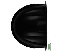 MALUGOGO Copertura Antipioggia per Telecamera da Esterno, Alloggiamento Protettivo Resistente alle Intemperie in Plastica Nera, Parasole per Fotocamera Protezione da Polvere e Sole, Facile