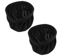 MALUGOGO Copri Auricolari di Cotone Lavabile e Elasticizzato Protezione Antipolvere Riutilizzabile 2 Pezzi Minimalista e Funzionale per Cuffie per Cuffie Over-ear