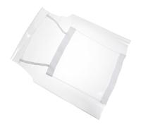 MALUGOGO Copri Piedi per Poltrona in Pvc Trasparente, Igienico e Facile da Pulire, Tappetino per Cliniche Dentali e Ospedali, con Elastico Rinforzato 0,3 Mm