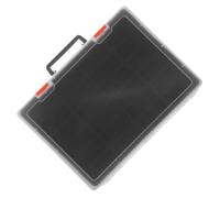 MALUGOGO Espositore per Modelli di Auto in Plastica Trasparente con Angoli Arrotondati, Chiusura a Ribalta e Inserti in Spugna per Facile Manutenzione e Accesso, per Scrivanie e Scaffali