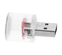 MALUGOGO Luce Ambientale USB per Auto LED in Silicone e Metallo, Luce Notturna Mini per Interni Auto, Compatibilità Estesa e Atmosfera Romantica