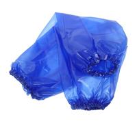 MALUGOGO Maniche Protettive Impermeabili in Pvc Blu Fascia Elastica Flessibile, Comode da Indossare, per Lavaggio Vestiti e Lavori Domestici, 1 Paio