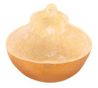 MALUGOGO Mestolo in Legno a Forma di Zucca per Pulire Frutta, Comodo da Tenere, Design Semplice, per Uso Domestico e Aree Rurali