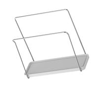 MALUGOGO Organizer multifunzione per lavello da cucina, in acciaio inox, con doppio ripiano a barra, leggero, per una gestione efficiente dei prodotti per la pulizia