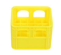 MALUGOGO Organizzatore Batterie Aaa Piccolo in Plastica Resistente, Custodia Porta Batterie 20 Scomparti, Contenitore per Ufficio, Casa e Scrivania, Giallo