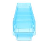 MALUGOGO Organizzatore per Medicine in Plastica Divisori Regolabili, Leggero e Portatile, Cassetta Medica per Ambienti Professionali e Cliniche, Design Semplice ed Elegante