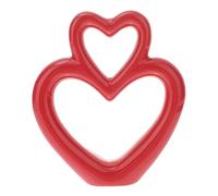 MALUGOGO Ornamento a forma di cuore di San Valentino romantico amore statuetta per anniversario di matrimonio decorazione domestica desktop centrotavola regalo