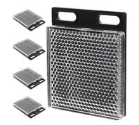 MALUGOGO Pannello riflettore con sensore di fascio retroriflettente, quadrato, 5 pezzi, per ambienti con scarsa illuminazione e applicazioni di sicurezza