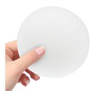 MALUGOGO Paralume Globo in Vetro Satinato Bianco Opaco Sferico Resistente ai Graffi per Lampadari e Plafoniere Copertura Contemporanea per Lampada Sospensione