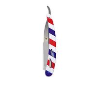MALUGOGO Rasoio Manuale per Uomo in Metallo Supporto per Sopracciglia e Taglio Barba, Strumento Professionale per Salone e Cura Personale, Colore Assortito