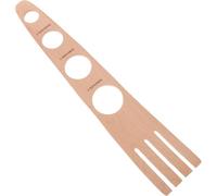 MALUGOGO Righello per pasta per una misurazione accurata degli spaghetti con bordi arrotondati lisci e arrotondati Misuratore da cucina per il controllo delle porzioni, adatto per cucinare in famiglia