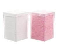 MALUGOGO Salviette senza Lanugine per Unghie e Extension Ciglia, Dischetti Monouso per Rimozione Smalto e Pulizia Colla Ciglia, 2 Scatole Non Tessuto per Uso Professionale e Domestico