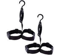 MALUGOGO Set di 2 Cinturini Regolabili per Stivali da Poliestere e Plastica, Accessorio per Asciugare Stivali da Pesca e Mantenere i Wader Dritti, per Esterni