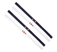 MALUGOGO Set di 4 fasce per capelli giapponesi ninja, tradizionali bandane da chef e karate da 99 cm, per uomini e donne, assorbono il sudore, antiscivolo, in cotone, accessori per capelli per sushi e