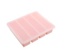 MALUGOGO Stampo per Cubetti di Ghiaccio in Silicone Rosa Facile Rilascio e Resistenza alle Temperature, fare Cubetti di Ghiaccio Piccoli Fatti in Casa