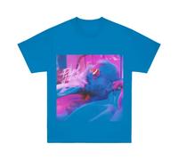 Maluma Papi Juancho Album Tee Maglietta a Maniche Lunghe, Blu Reale, L Unisex-Adulto