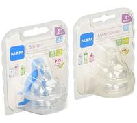 MAM 99964034 - Set di tettarelle, misura 3+4 - Istruzioni in lingua straniera