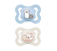 Bamed Baby Italia Mam Air Succhietto 2-6 Mesi Caucciu' Doppio Maschio