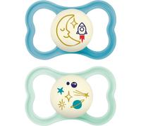 MAM Air Night 16m+ ciuccio Turquoise/ Mint 2 pz