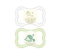 Mam Air Night Succhietto Silicone 16M+ 2 Pezzi