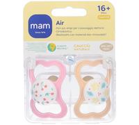 Mam Air Succhietto 16+ Mesi Caucciù Bambina 2 Pezzi 1 pz Succhietti