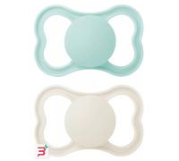 MAM AIR SUCCHIETTO 16+ MESI SILICONE NEUTRO 2 PEZZI